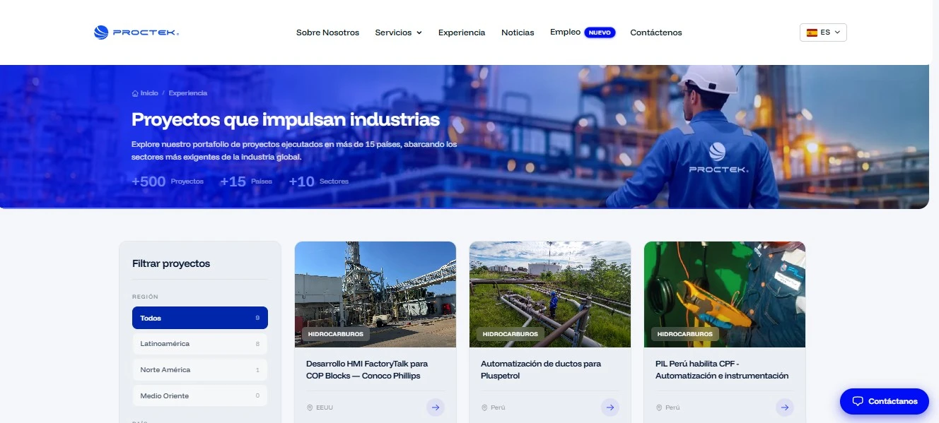 Proctek — Proyecto UX21